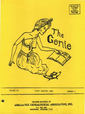 cover image of The Genie - Volume 30